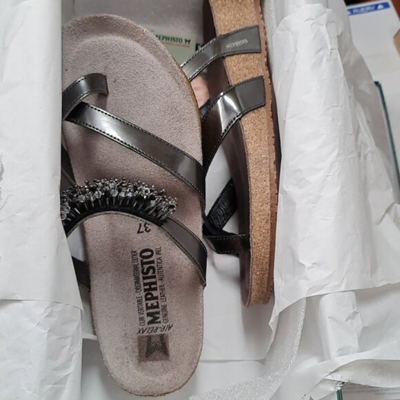 Mephisto Ingrid Women's Toe Thong Sanda - Picture 8 of 10